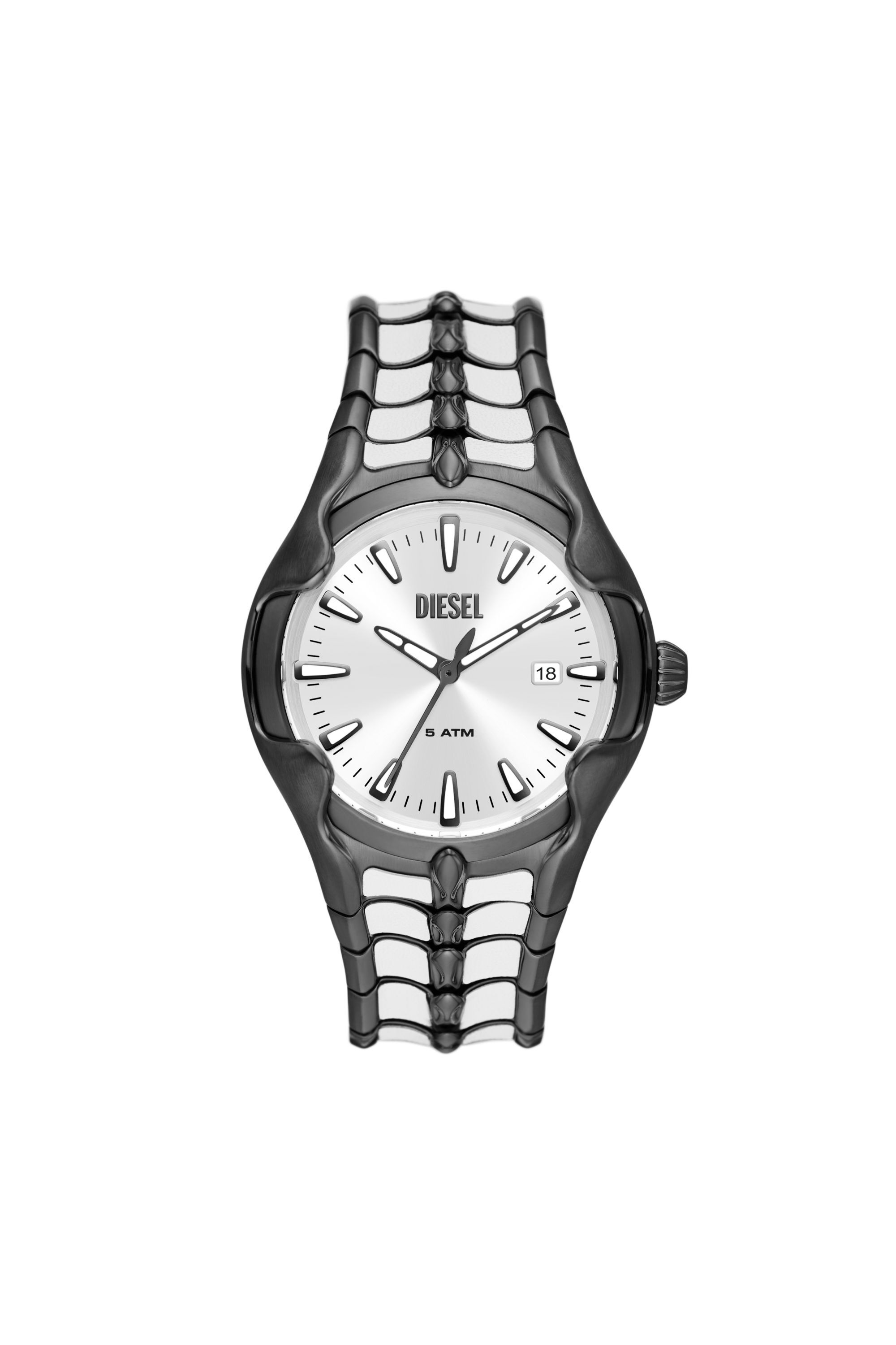 Diesel - DZ2184, Herren Limited edition Vert Chronograph Edelstahl in Schwarz/Weiss - 1