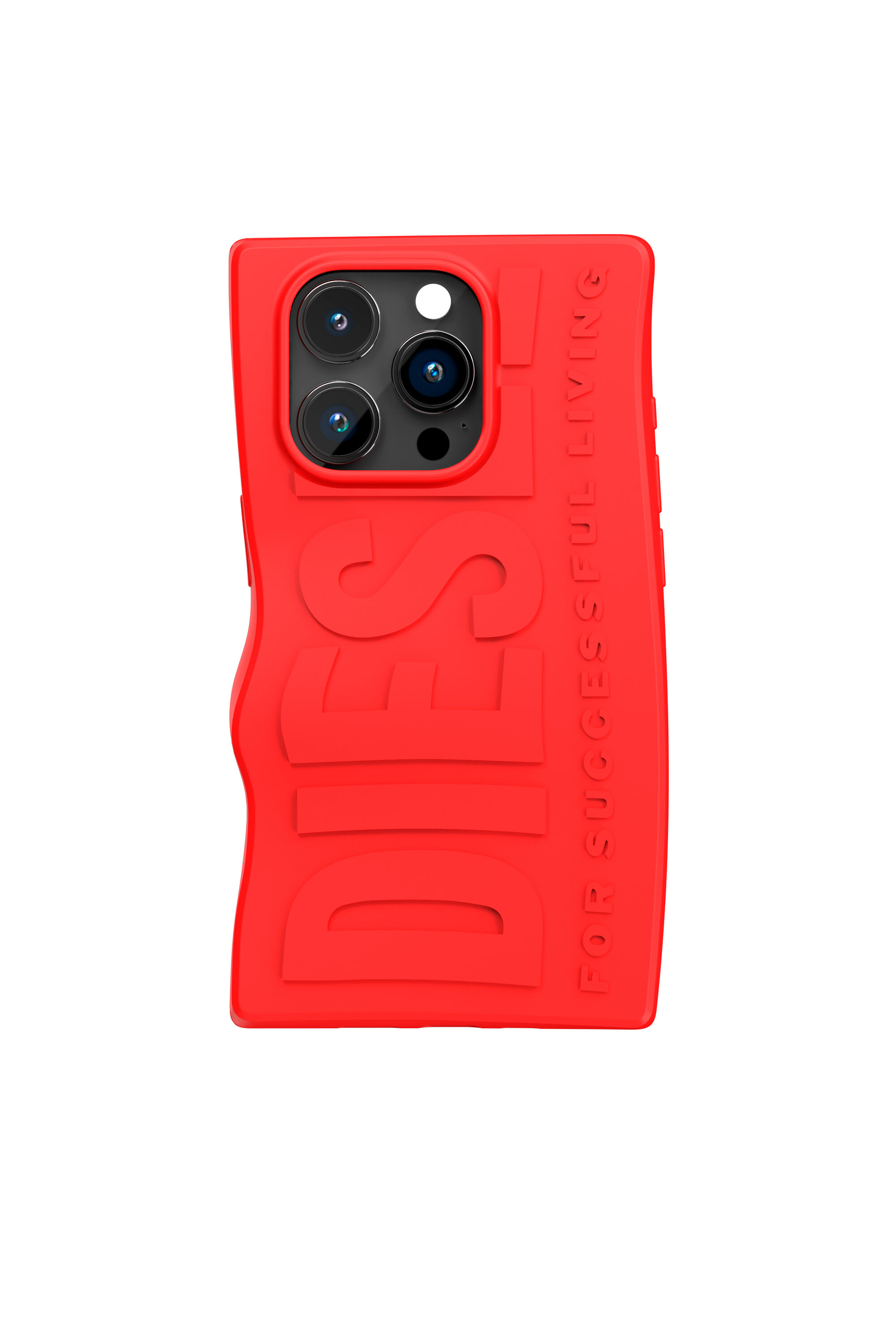 Diesel - 54117 MOULDED CASE, Unisex Case D By iP15 Pro in Rot - 2