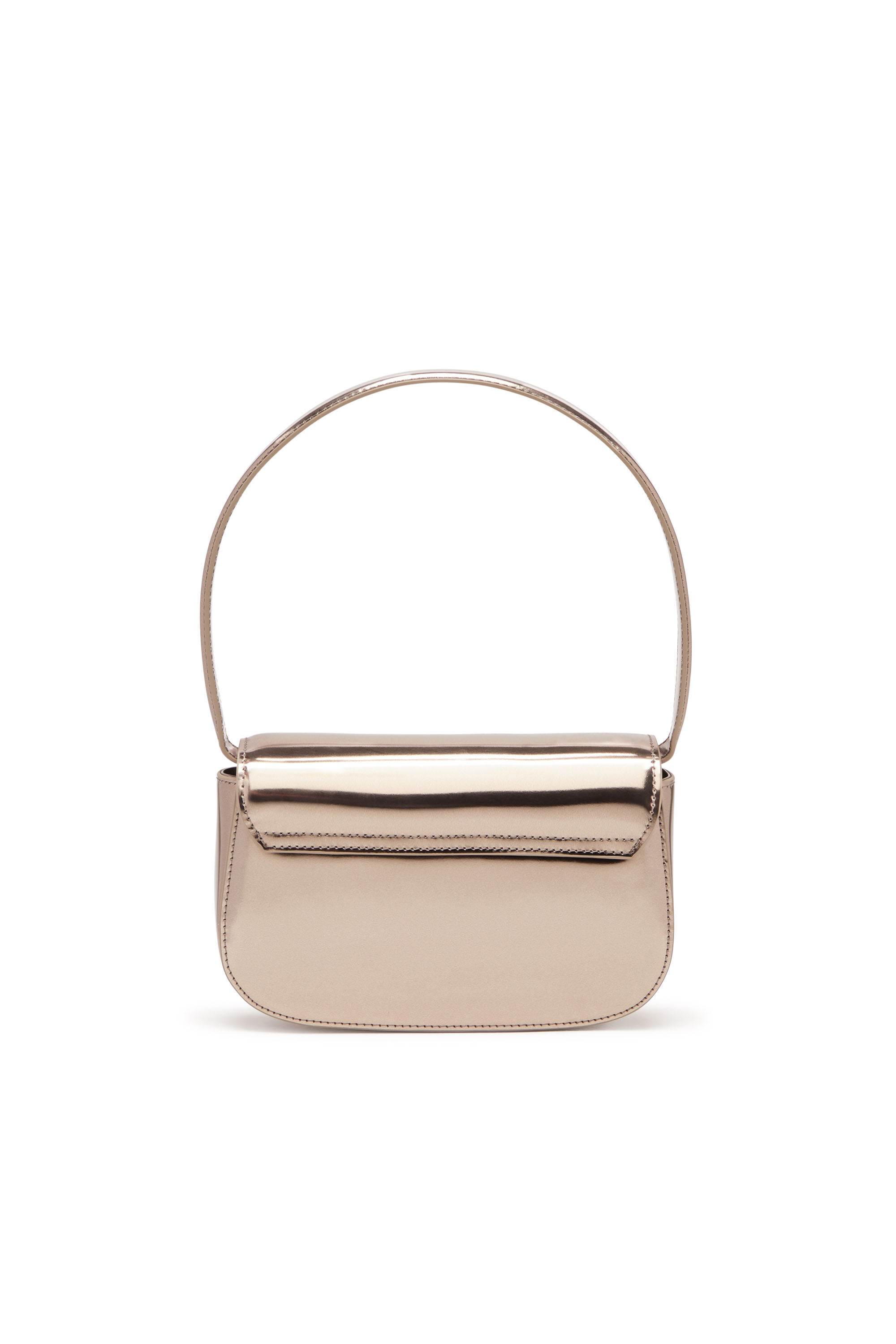 Diesel - 1DR, Damen 1DR-Ikonische Schultertasche aus Spiegel-Leder in Bronze - 3