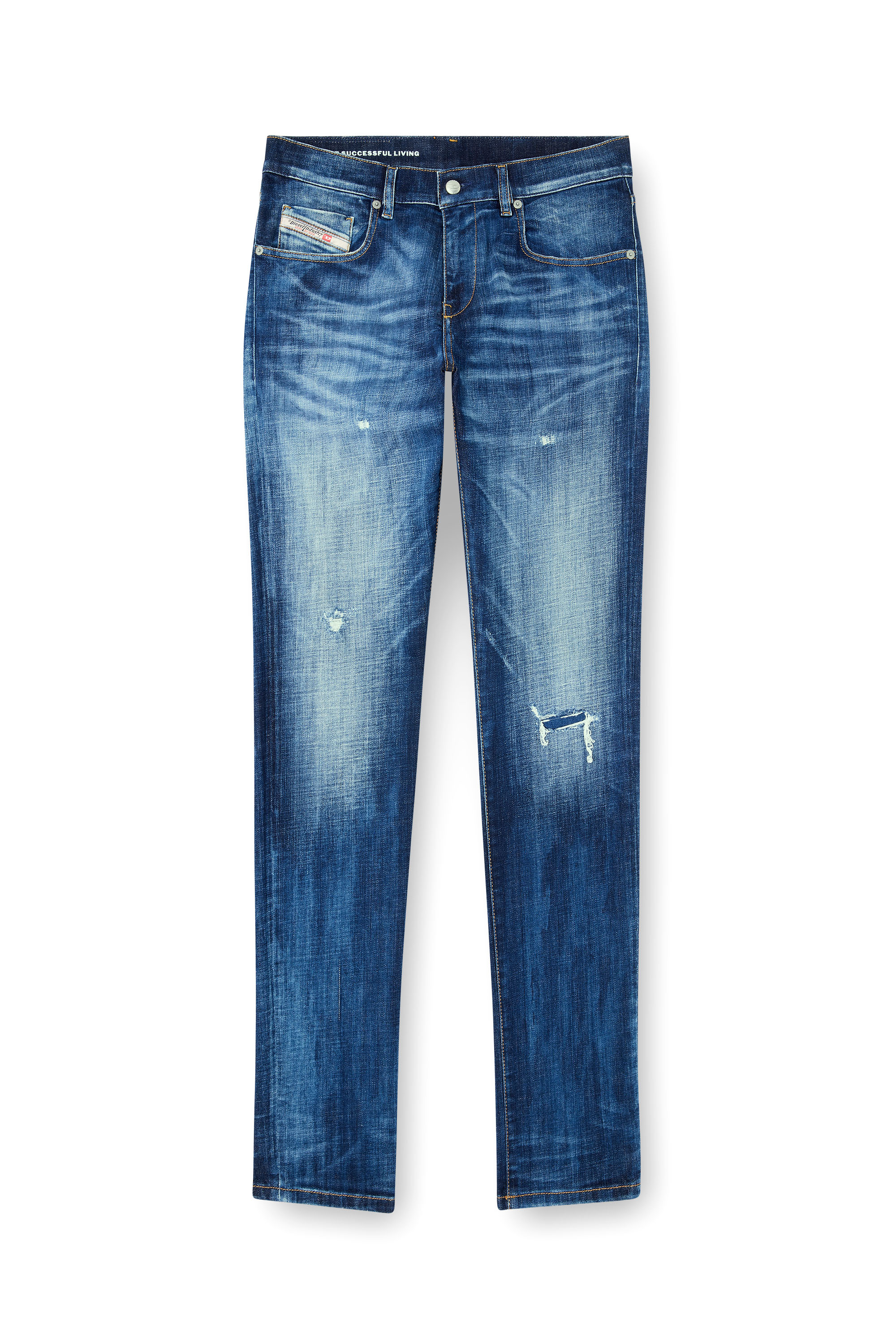 Diesel - Herren Slim Jeans 2019 D-Strukt 09M17, Dunkelblau - 3