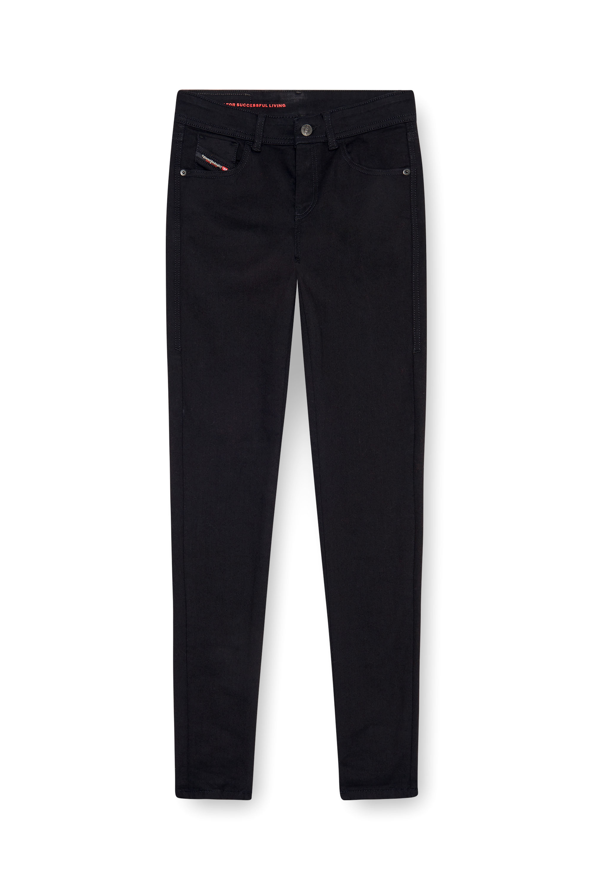 Diesel - Damen Skinny Jeans 2017 Slandy 069EF, Schwarz/Dunkelgrau - 3