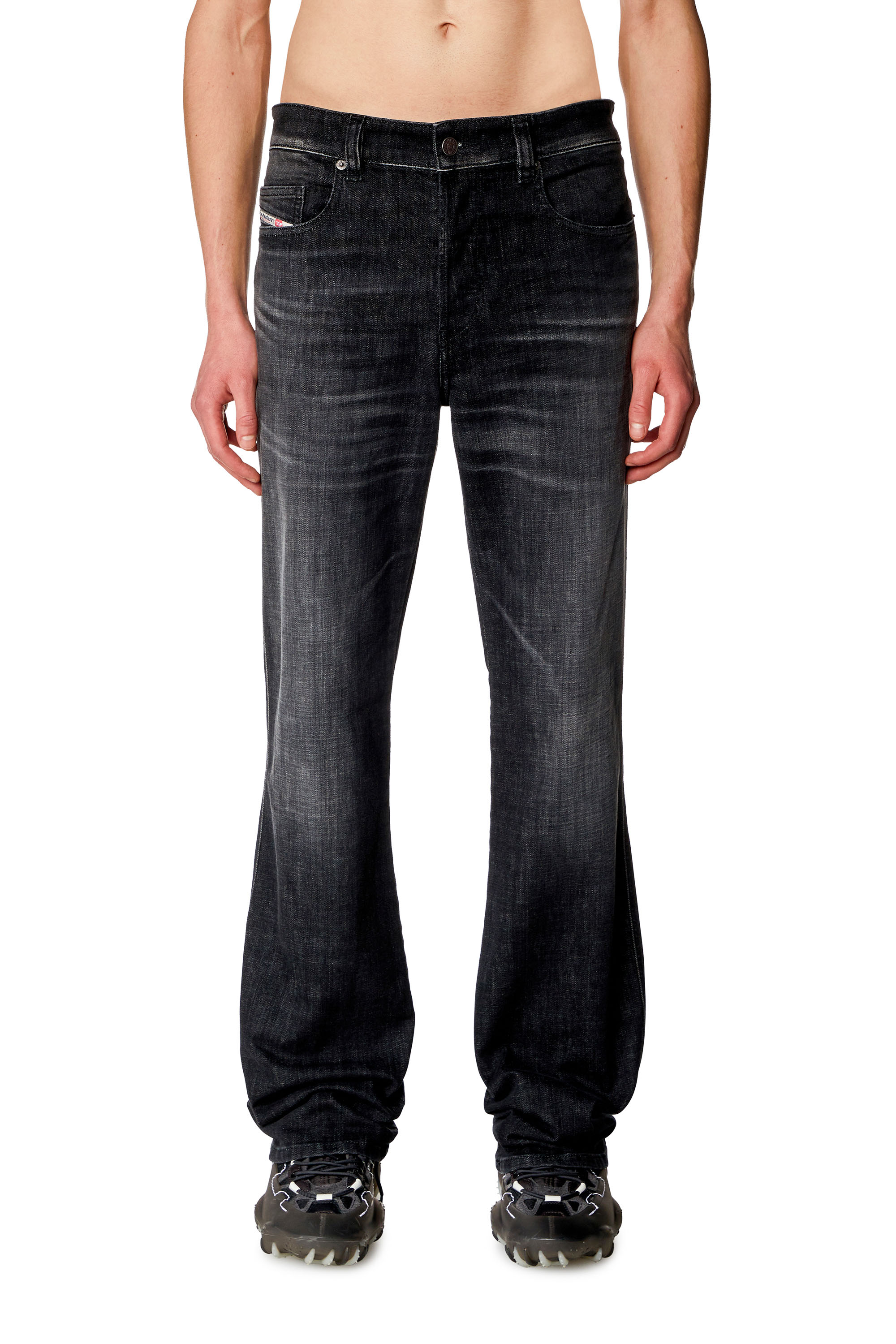 Diesel - Herren Bootcut Jeans 1998 D-Buck 09H34, Schwarz/Dunkelgrau - 1