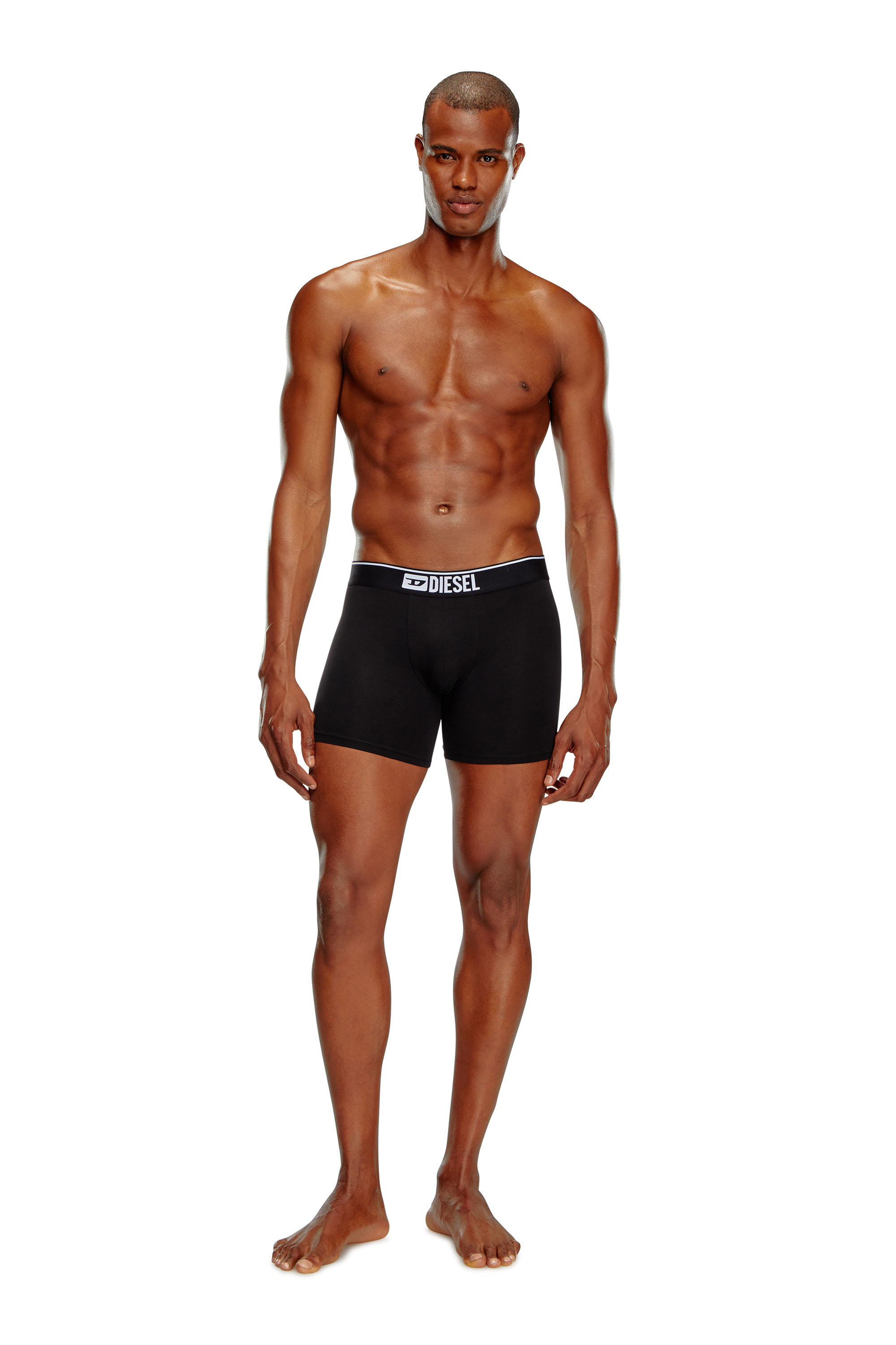 Diesel - UMBX-SEBASTIANTHREEPAC, Herren Einfarbige, lange Retropants im Dreierpack in Schwarz - 3