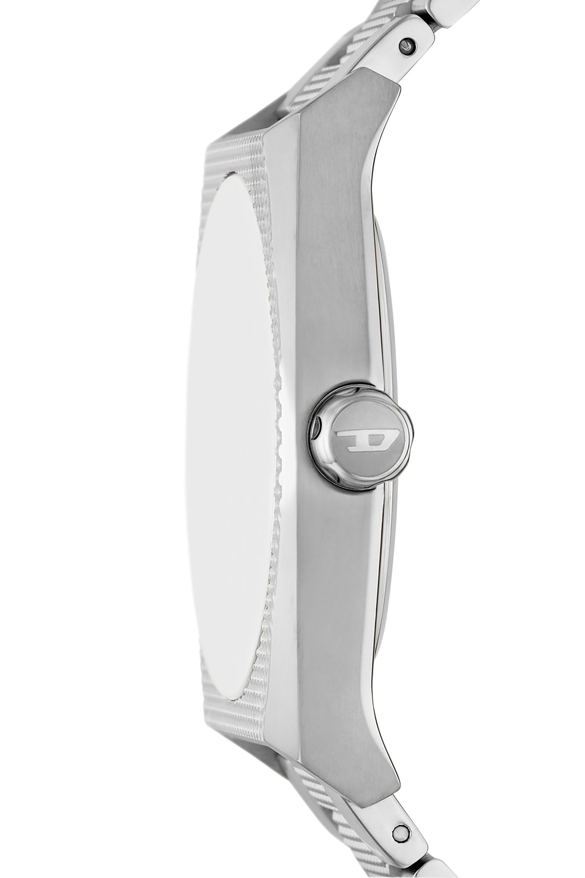 Diesel - DZ2172, Herren Scraper Chronograph Edelstahl in Silber - 3