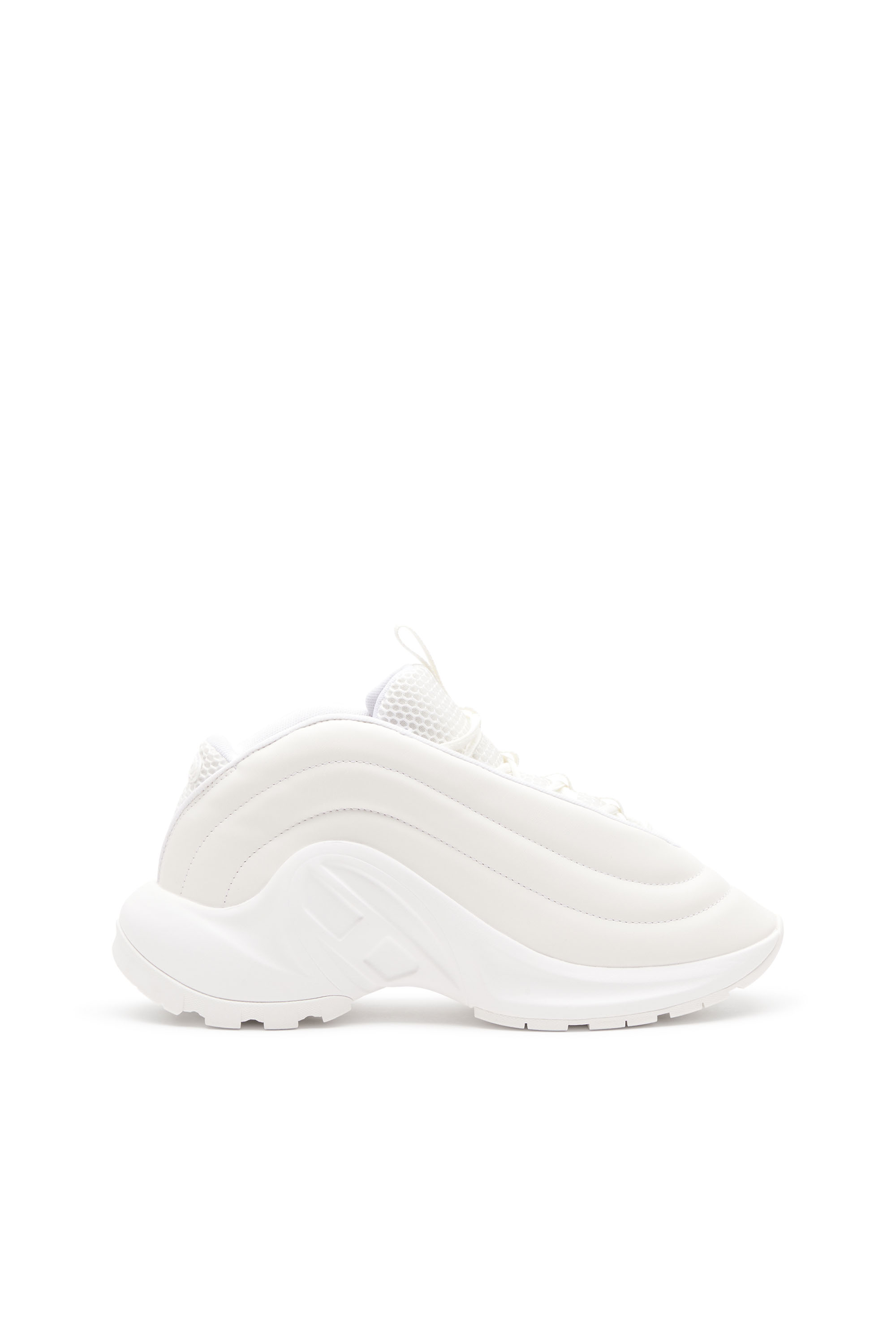 Diesel - S-D-RUNNER X, Unisex S-D-Runner X-Schlupfsneakers mit mattem Oval D-Spann in Weiß - 1