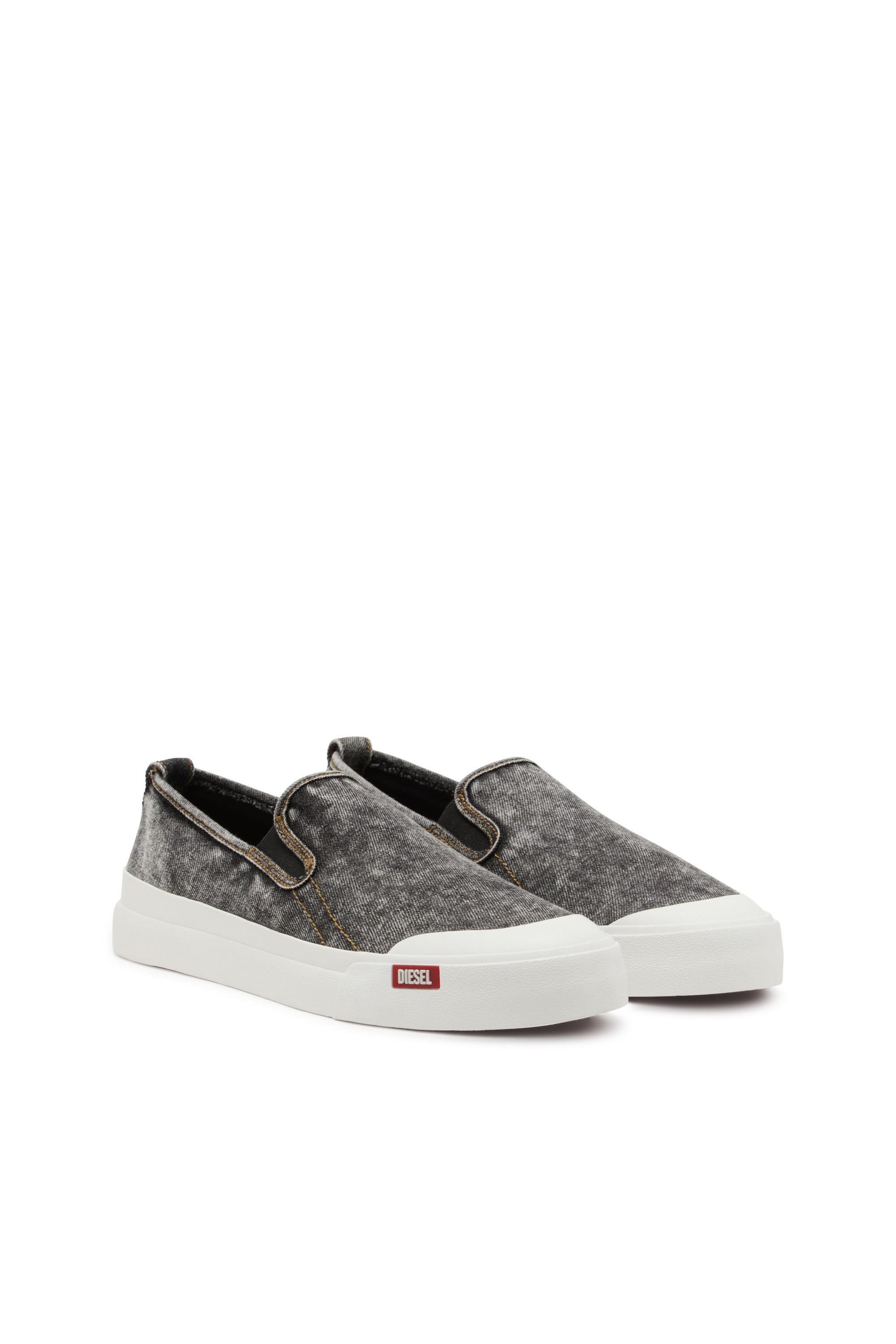 Diesel - S-ATHOS NMD SO, Herren S-Athos-Slip-on-Sneakers aus Denim in Schwarz - 2