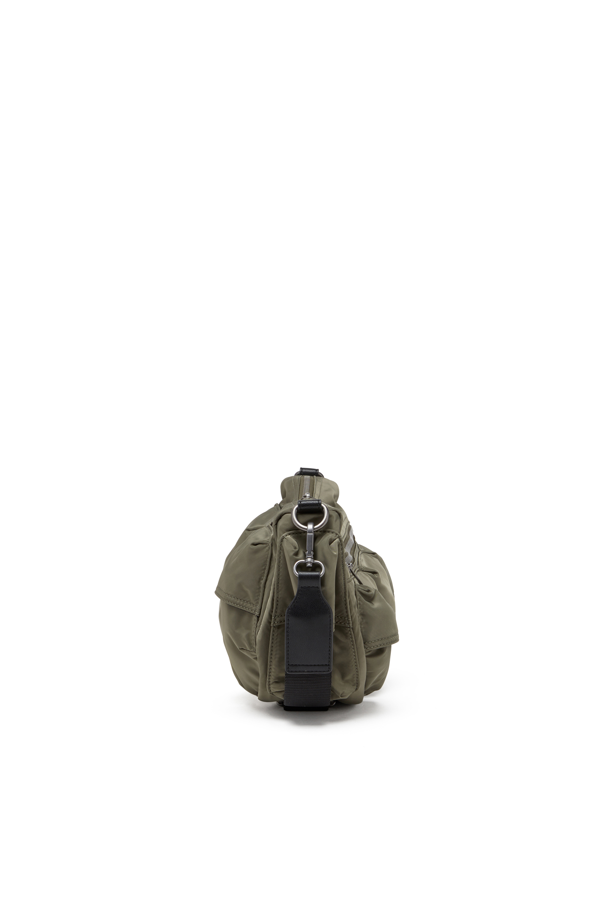 Diesel - MULTI-PKTS SHOULDER BAG X, Unisex Multipocket-Utility-Tasche in Grün - 3