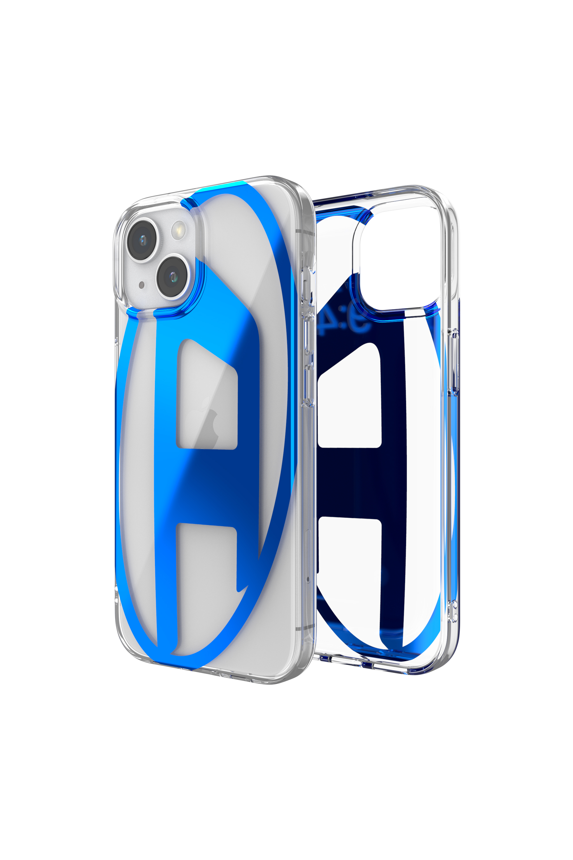Diesel - 54102 MOULDED CASE, Unisex Case Oval D iP15 in Blau - 1