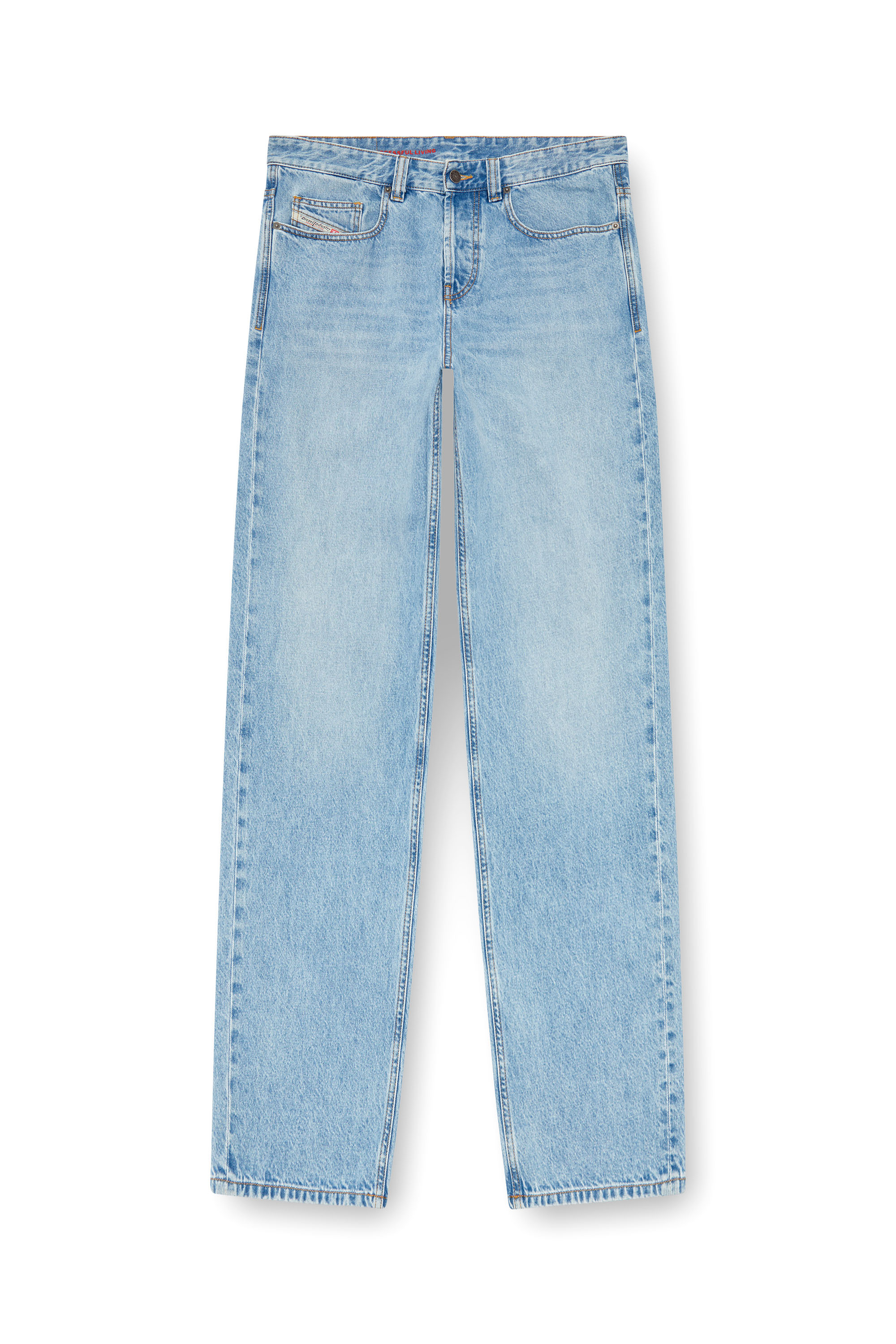 Diesel - Herren Relaxed Jeans 2001 D-Macro 09I29, Hellblau - 3