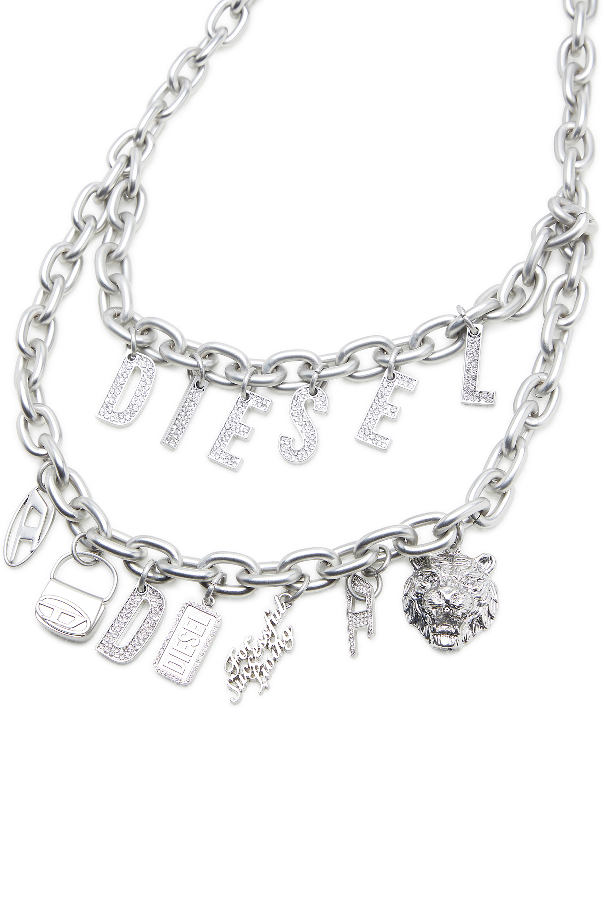 Diesel - HOSHI CHARM, Unisex Taschenanhänger in Silber - 1
