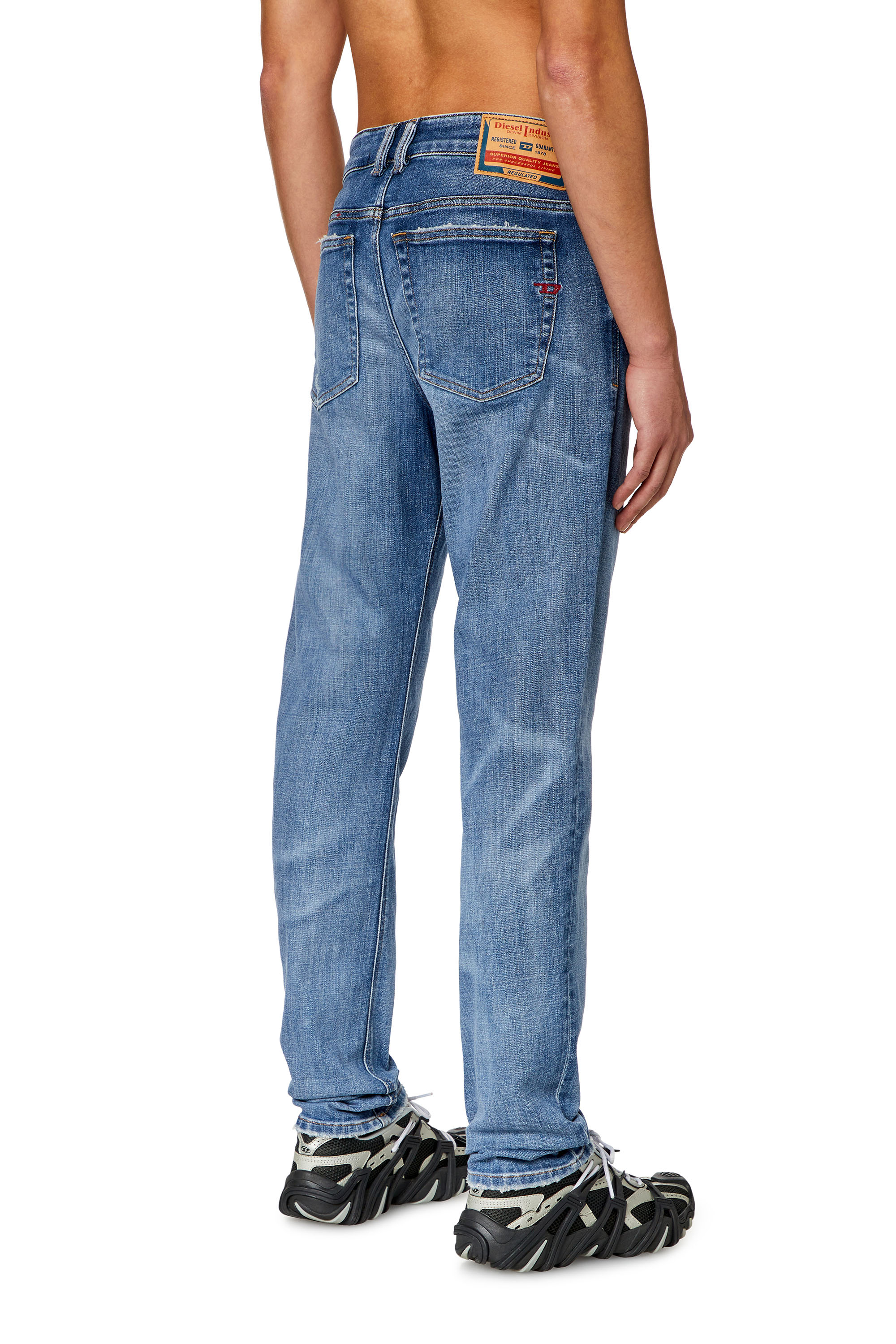 Diesel - Herren Skinny Jeans 1979 Sleenker 09H68, Mittelblau - 4