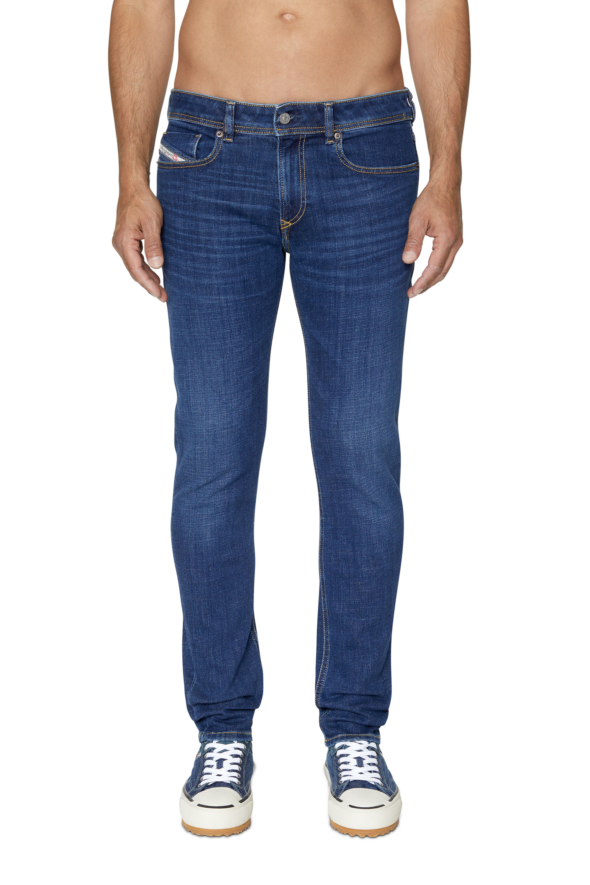 Diesel - Herren Skinny Jeans 1979 Sleenker 09B98, Dunkelblau - 1