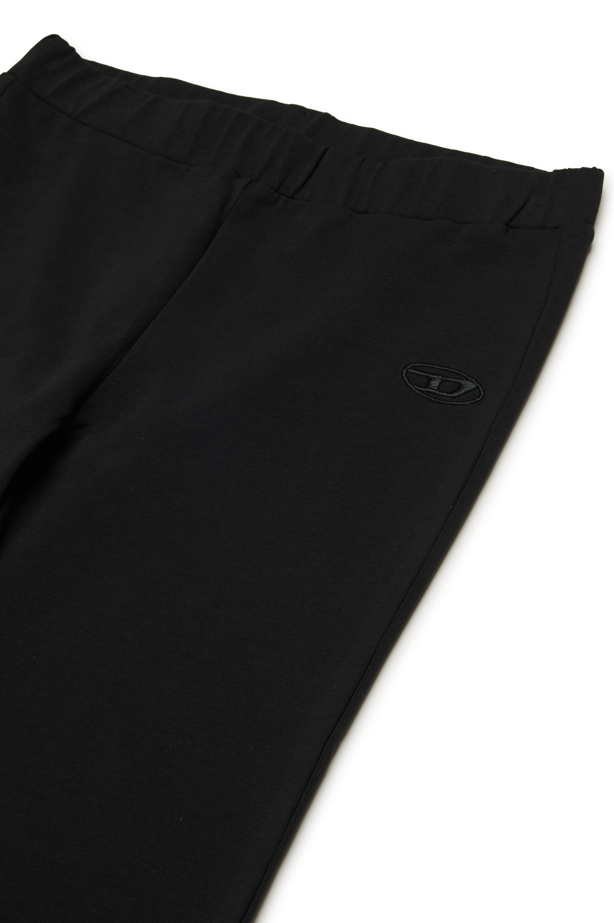 Diesel - PKIA, Damen Ausgestellte Leggings mit Oval D-Stickerei in Schwarz - 3