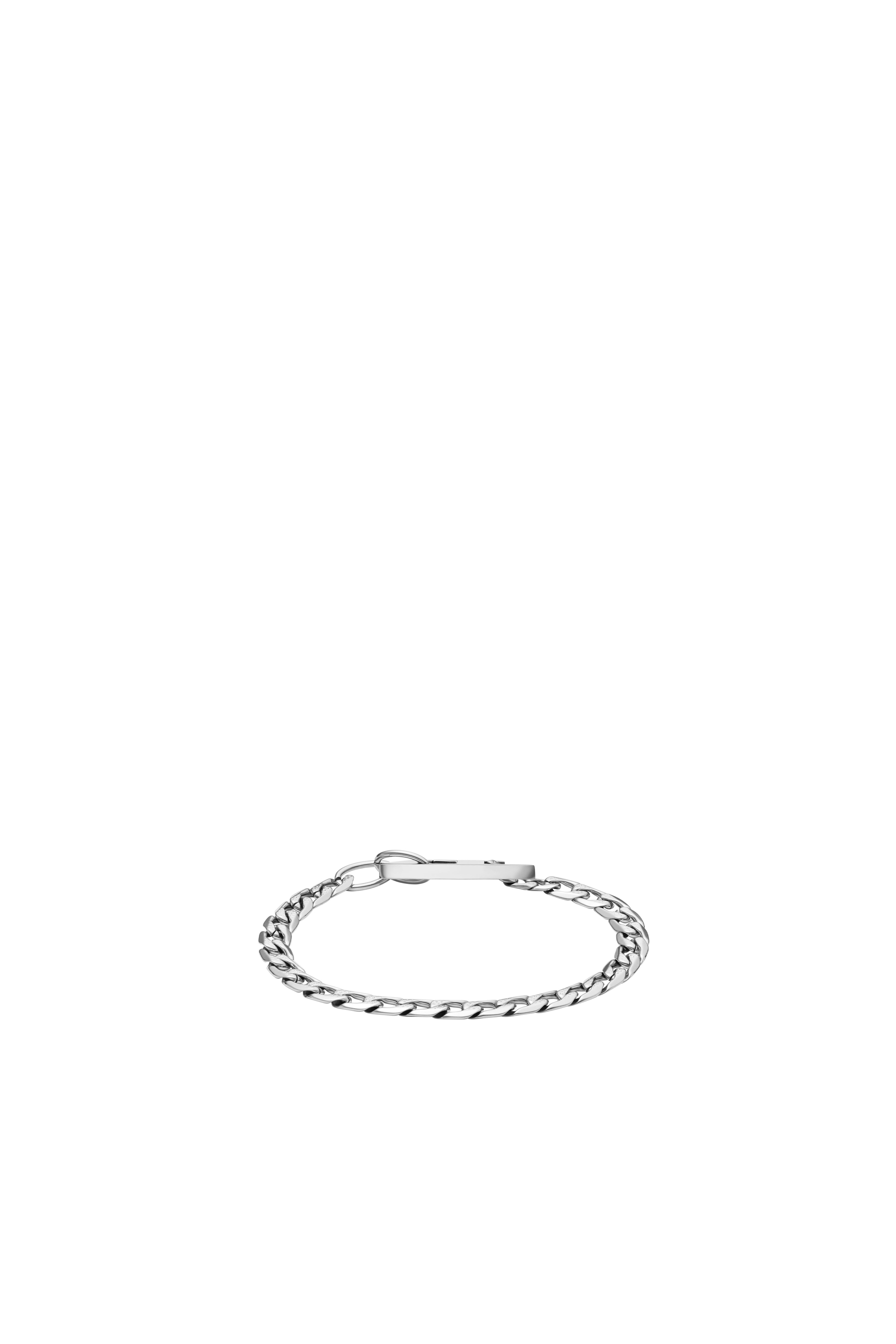 Diesel - DX1496, Unisex Kettenarmband aus Edelstahl in Silber - 2