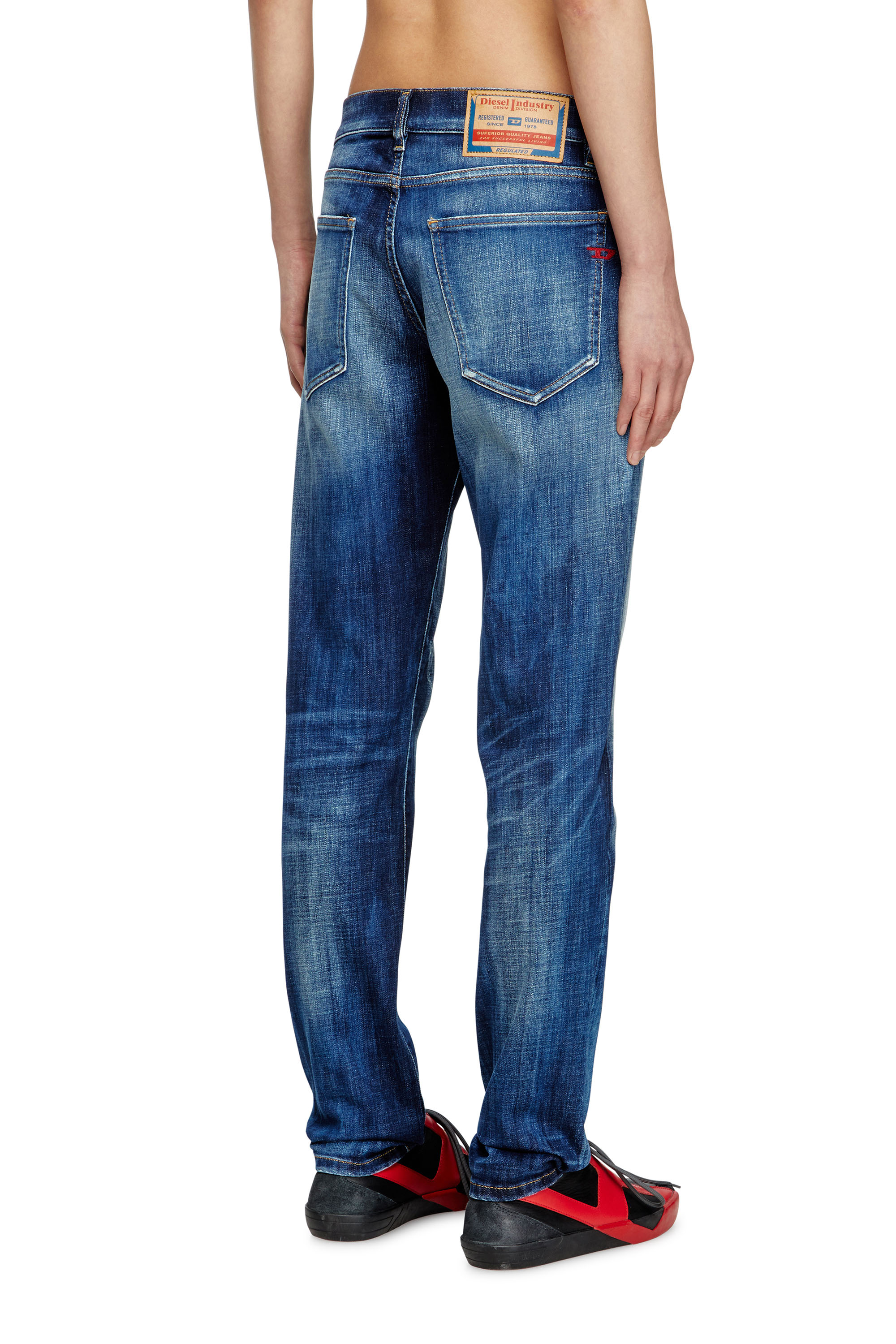 Diesel - Herren Slim Jeans 2019 D-Strukt 09M17, Dunkelblau - 4