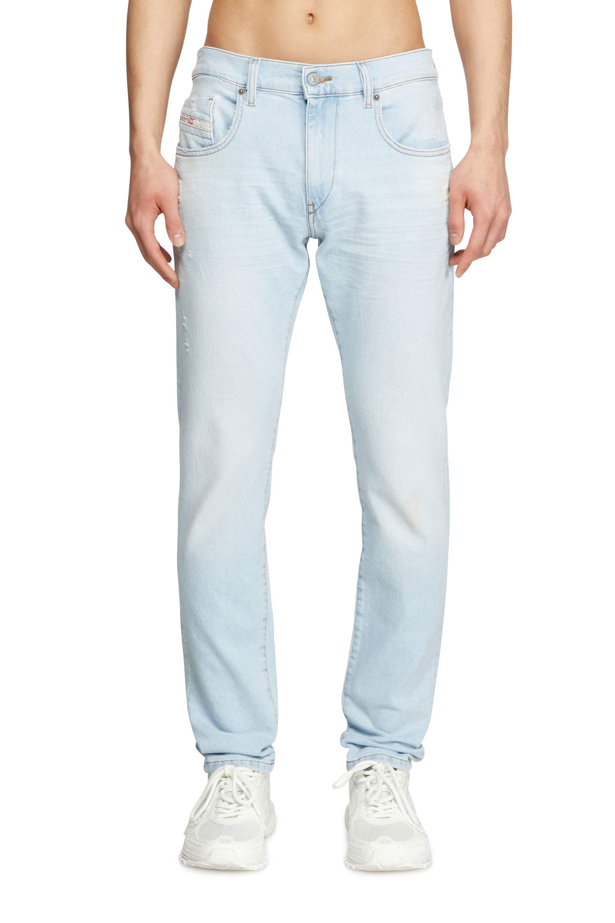 Diesel - Herren Slim Jeans 2019 D-Strukt 0CLBF, Hellblau - 1
