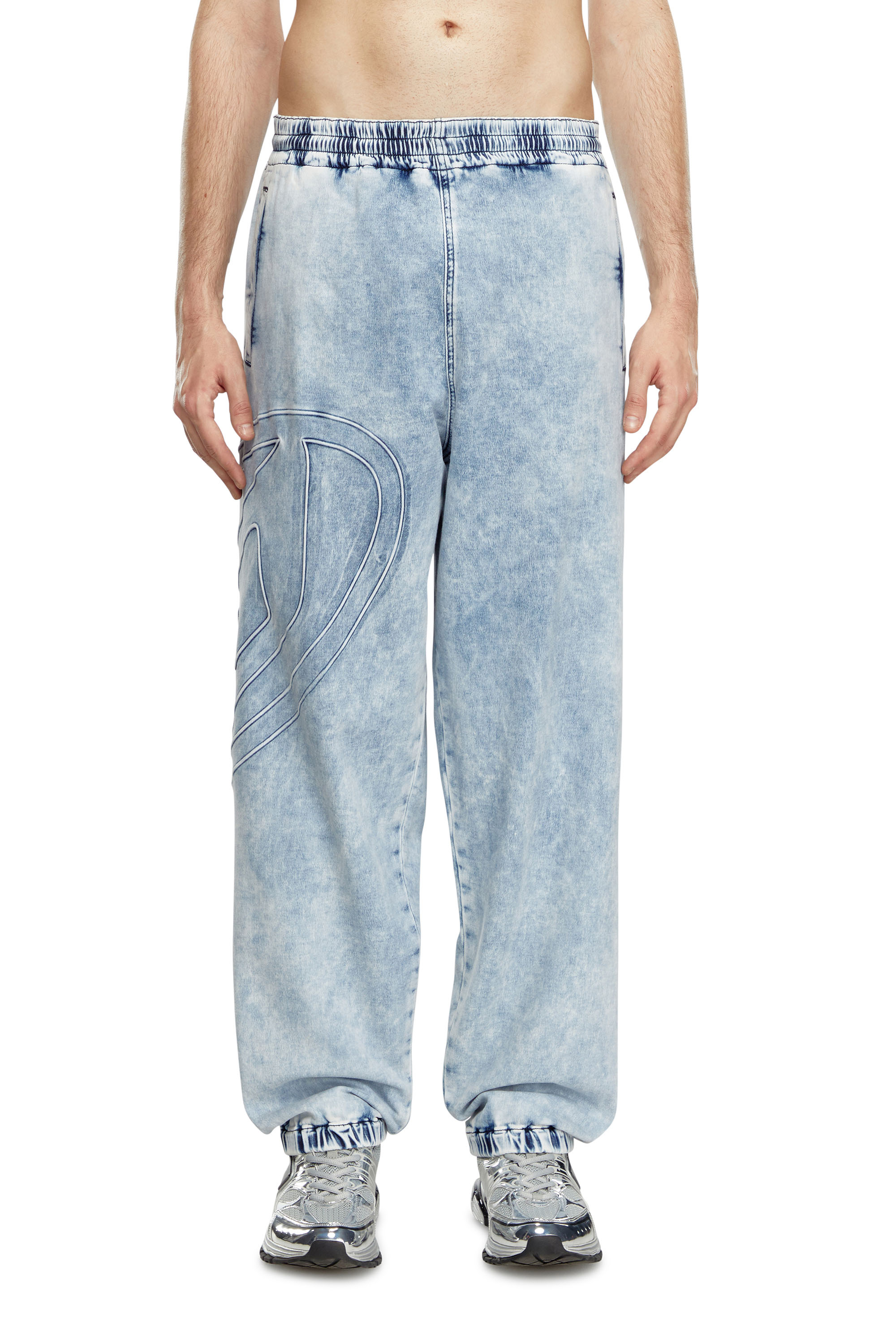 Diesel - Unisex Slim D-Labb Track denim 0CBDN, Hellblau - 2
