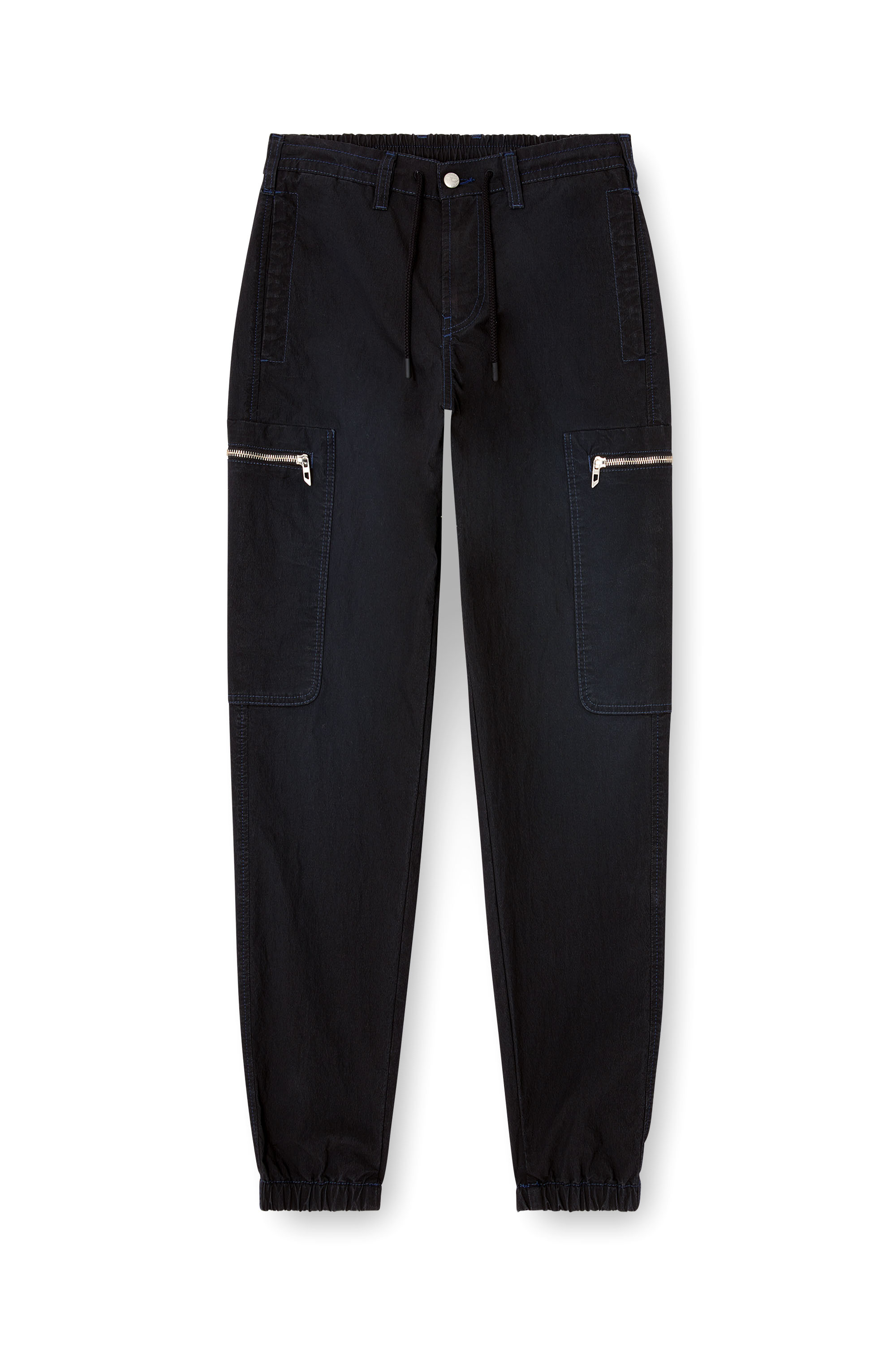Diesel - Unisex Slim D-Lab JoggJeans® 068SJ, Schwarz/Dunkelgrau - 4