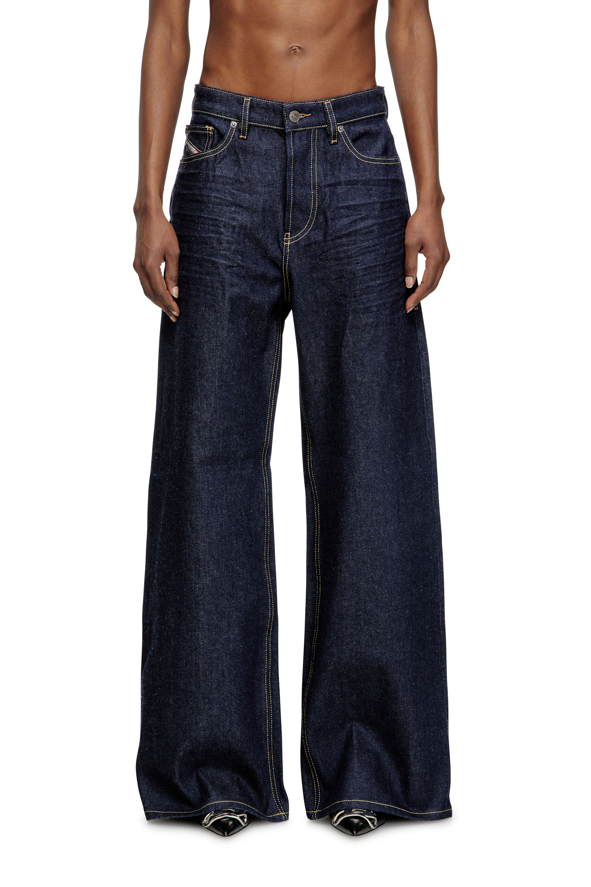Diesel - Damen Relaxed Jeans 1996 D-Sire 0GRDV, Dunkelblau - 1